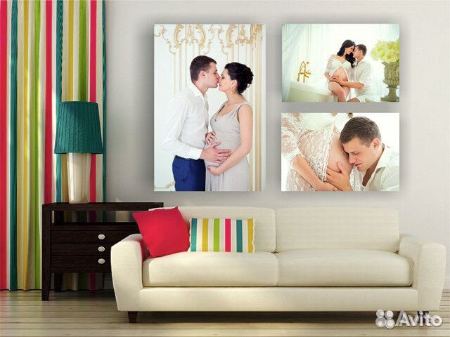 Модульные картины и коллажи по вашей фотографии