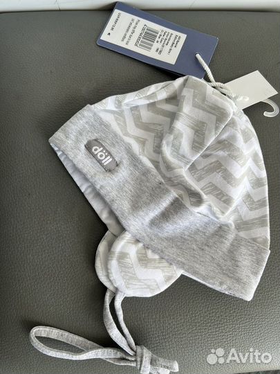 Детская шапка весна green cotton