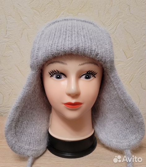 Шапка ушанка ручной работы