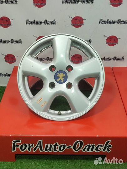Диски литые Peugeot R14 / 4x108 J6.0 30ET DIA65.1