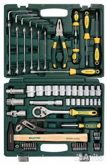 Набор инструментов для авто в чемодане