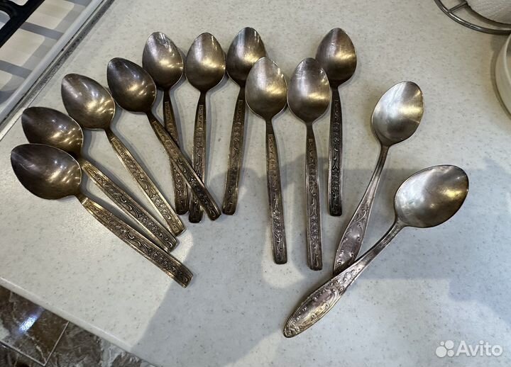 Мельхиоровые ложки СССР