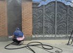 Пескоструй и покраска ворот