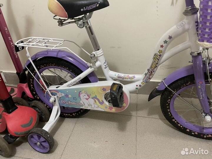 Детский велосипед unicоrn для 5-8 лет