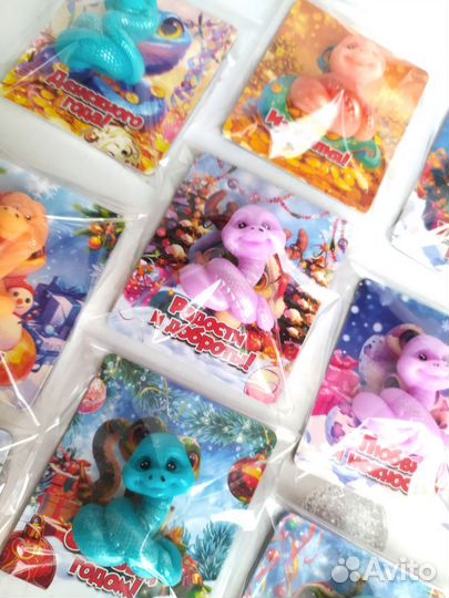 Змейка из мыла+магнитик