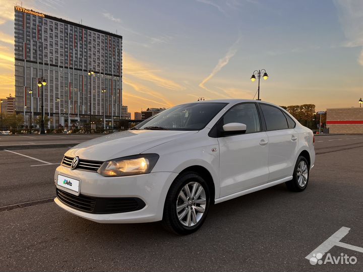 Volkswagen Polo 1.6 AT, 2012, 228 800 км