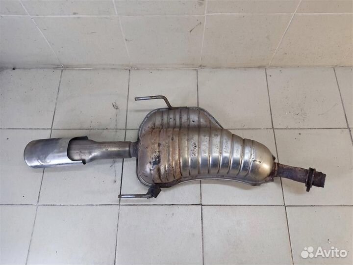 Глушитель задняя часть Opel astra H 2010