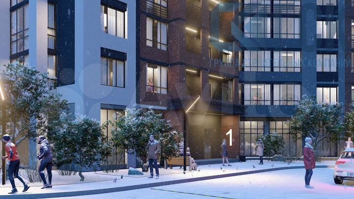 Квартира-студия, 22,2 м², 14/20 эт.