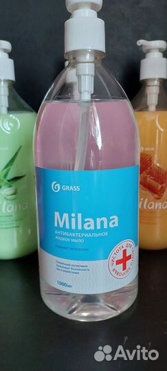 Жидкое мыло для рук Milana grass