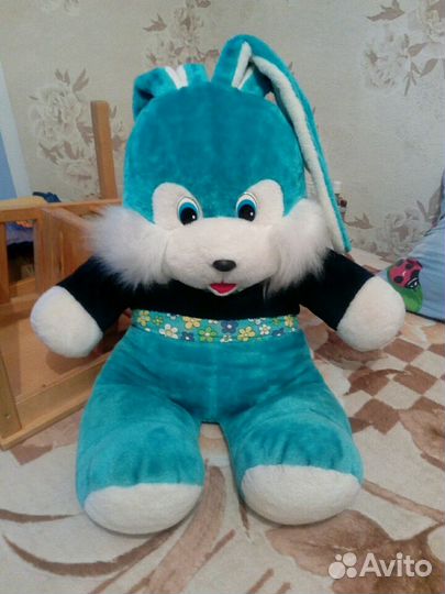Заяц, мягкая игрушка, 100 см, в отличном