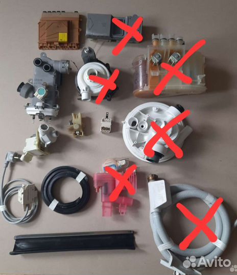 Запчасти от посудомоечной Siemens,Bosch