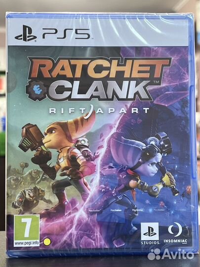 Ratchet and Clank: Сквозь миры ps 5 новый, запечат