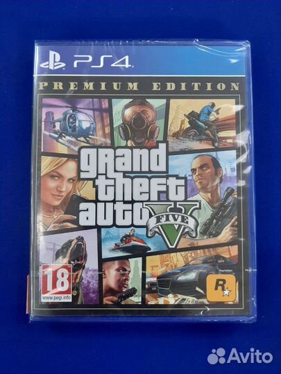 PS4 Grand theft auto 5 (Новый) (Продажа/Обмен)