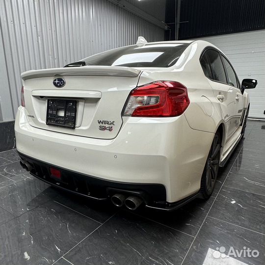 Задний центральный сплиттер для Subaru WRX VA