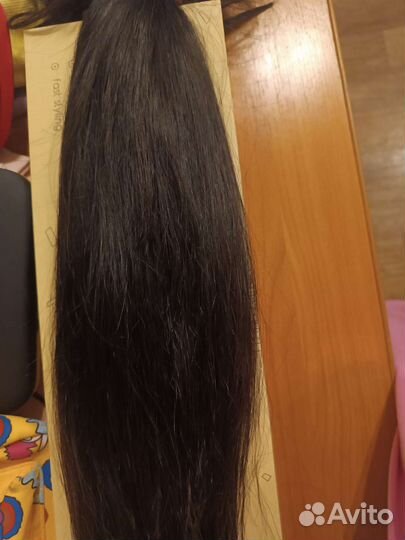 Волосы натуральные с капсулами б/у