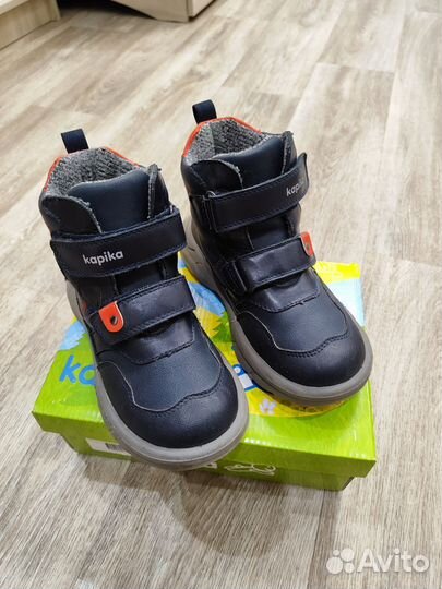 Продам ботинки (деми)для мальчика, бренд kapika