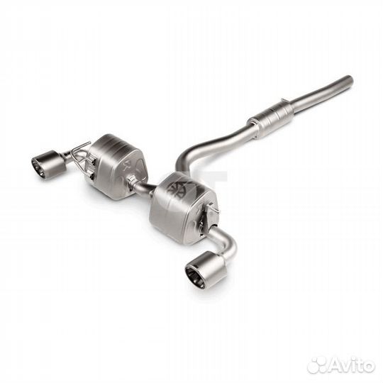 Выхлоп akrapovic Toyota Yaris GR
