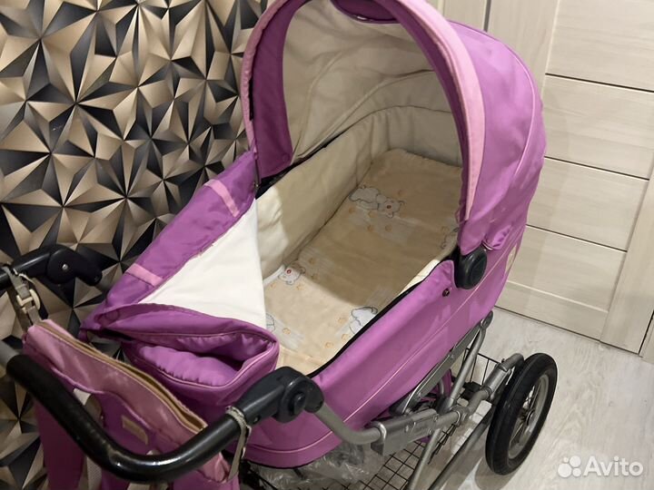 Коляска люлька для новорожденных бу