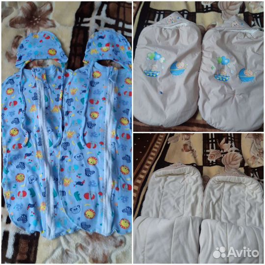 Детские вещи для двойни