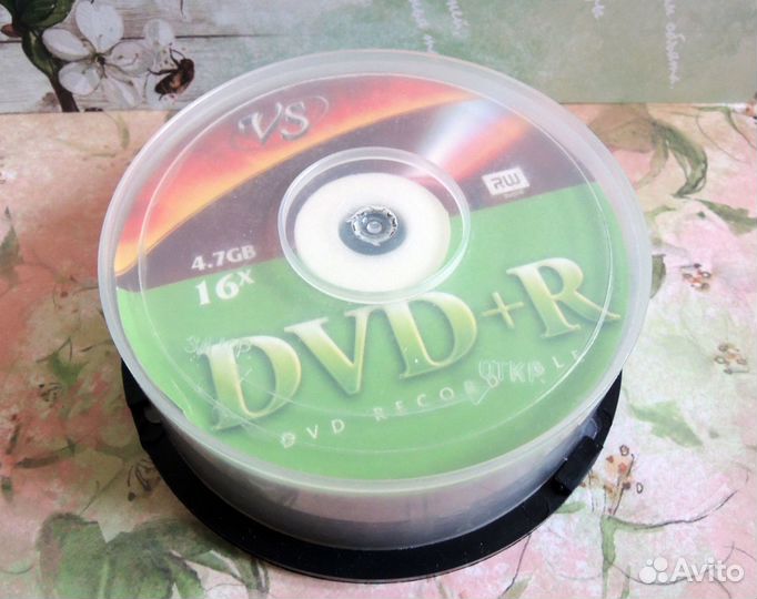 Болванки DVD R (25+1)