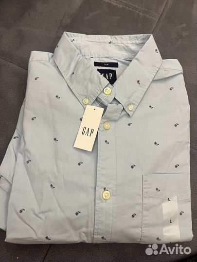 Рубашка GAP. Мужская L