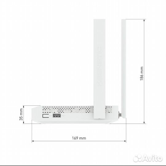 Роутер keenetic skipper DSL KN-2112 новый