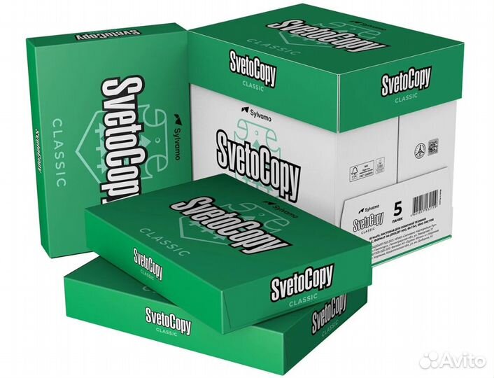 Офисная бумага svetocopy a4