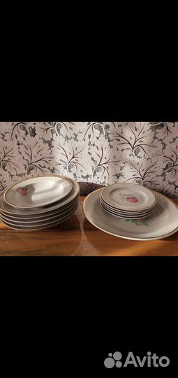 Винтажные сервизы СССР Песочное,Хайта, Дулево