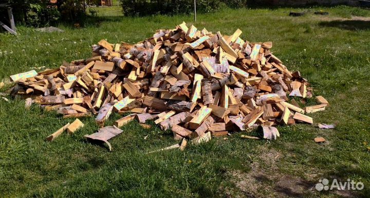 Дрова колотые