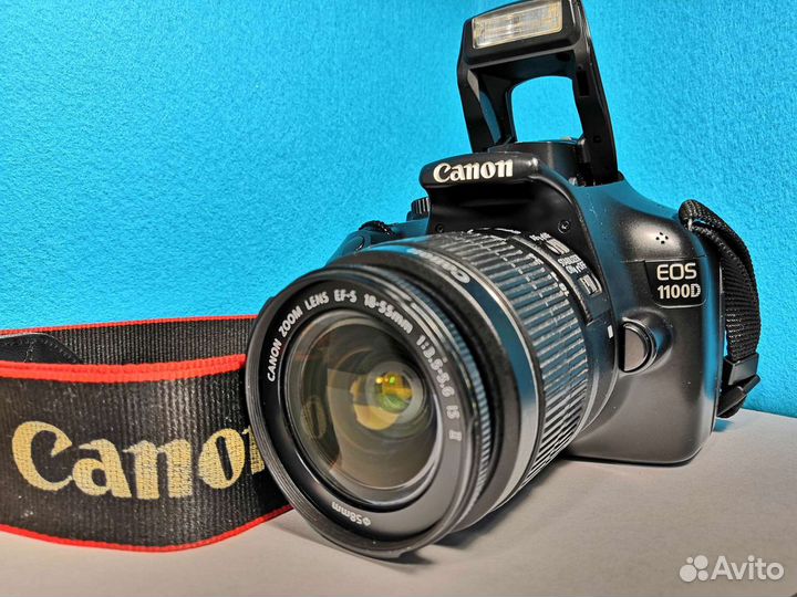 Зеркальный фотоаппарат Canon EOS 1100D Kit 18-55