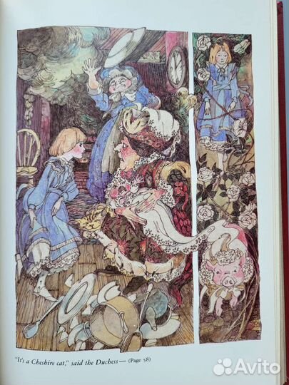 Книга Алиса в стране чудес илл. John Speirs