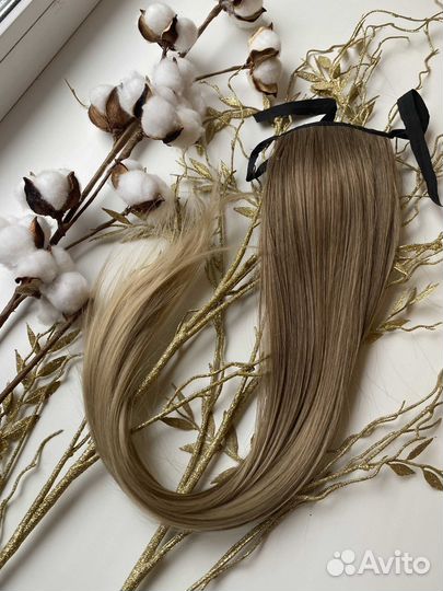 Шиньон.хвост шиньон. Накладной хвост