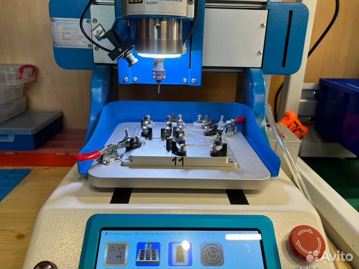 Подготовка плат iPhone под swap на чпу фрезере