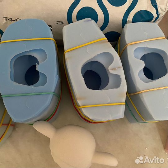 Силиконовые формы (молды) для гипса,мыла