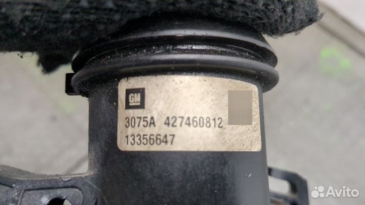 Радиатор интеркулера Opel Astra K 2015, 2016