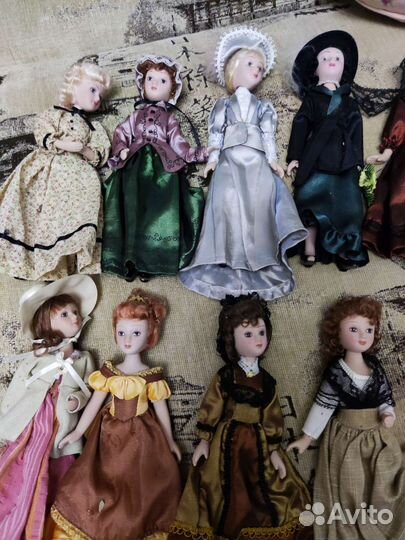 Коллекция кукол из фарфора
