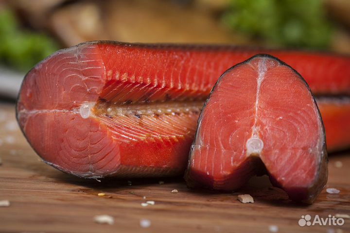 Рыба Балык Нерки холодного копчения, доставка