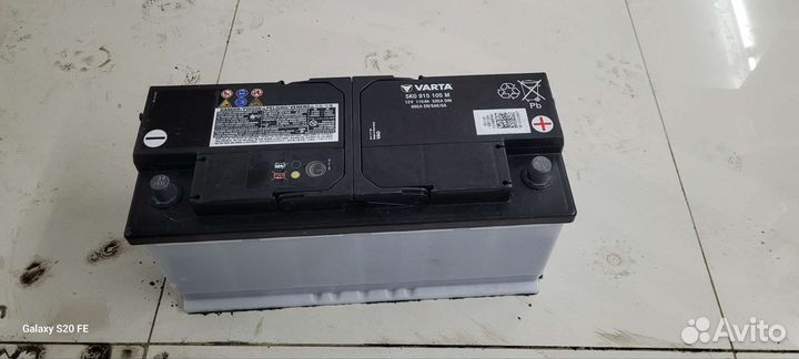 Аккумулятор на touareg