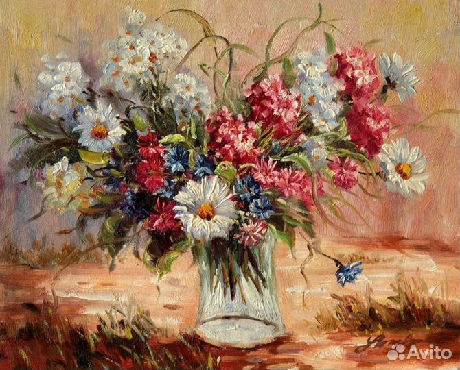 Картина маслом на холсте в наличии 50на60см