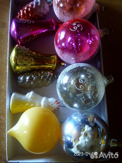 Елочные игрушки СССР