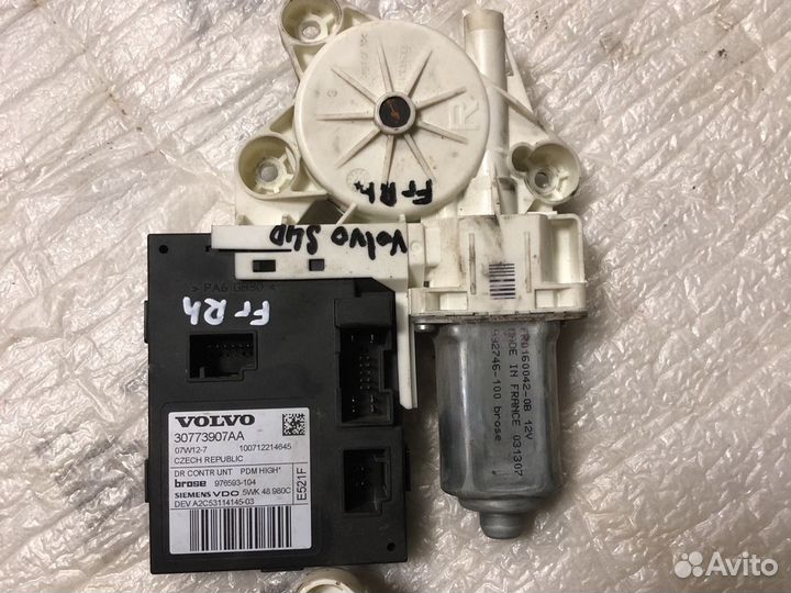 Стеклоподъемник Volvo 2004-2012 S40 V50