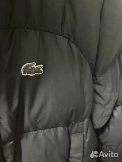 Пуховик lacoste женский оригинал