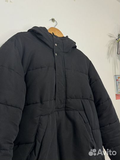 Мужской анорак Pull&Bear черный - L