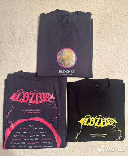Футболки и лонг Мерч элджей 143