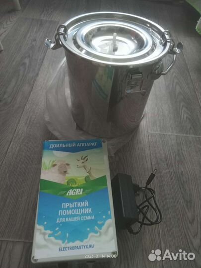 Доильный аппарат для коз новый