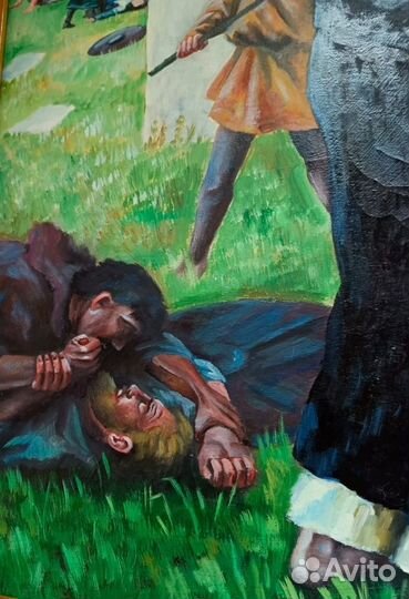 Картина, написанная маслом