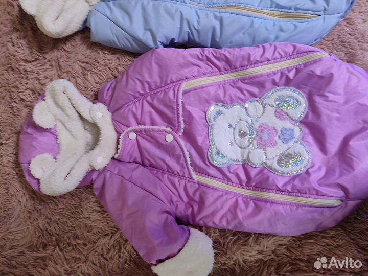 Конверт на выписку зимний