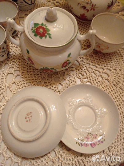 Сервиз чайный СССР. Отдельные предметы