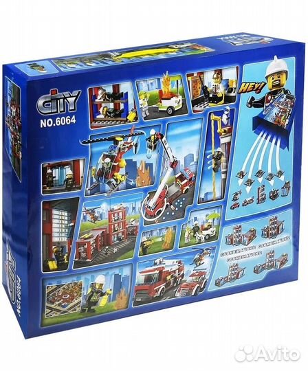 Конструктор Пожарная станция