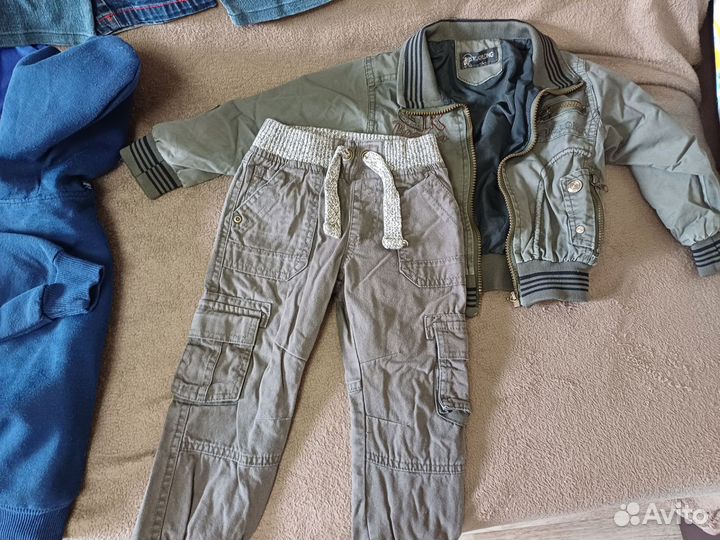 Детские вещи пакетом на мальчика 92 98